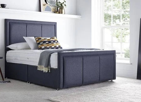 Bedtime Belgravia Divan Bed Frame with Orthopaedic Firm Mattress - Double (4'6)