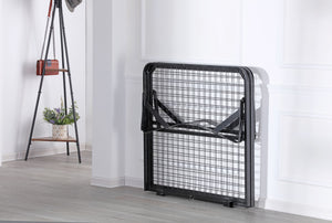 Contract Mesh Based Folding Bed in Black