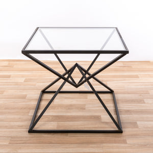 Gin Shu Metal Side Table - Black