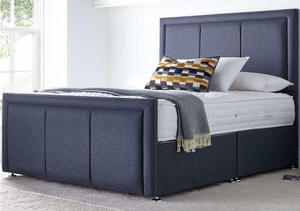 Bedtime Belgravia Divan Bed Frame with Orthopaedic Firm Mattress - Double (4'6)