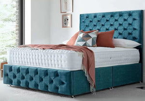 Bedtime Chesterfield Low Foot End Bed Frame Double