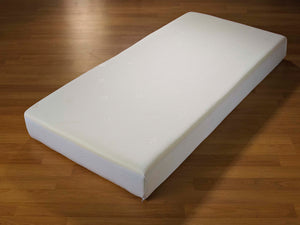 The Wycombe is a 15cm thick, high density foam mattress, available in both regular and firm tensions. Shown here in single size, available in all UK sizes.  It features a fully removable, machine washable cover, hypo-allergenic and anti-dustmite properties.